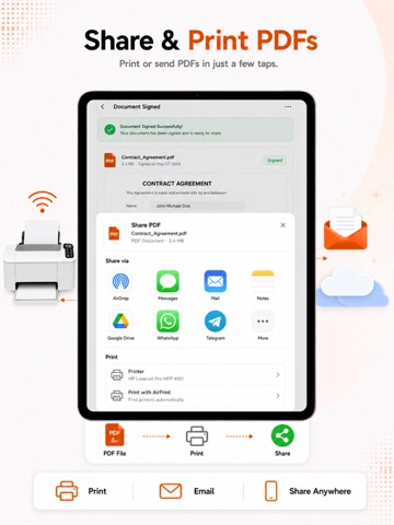 Esign & Fill PDF Doc - SignOB iPad screenshot