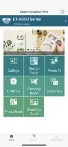 Epson Creative Print screenshot #1 for iPhone