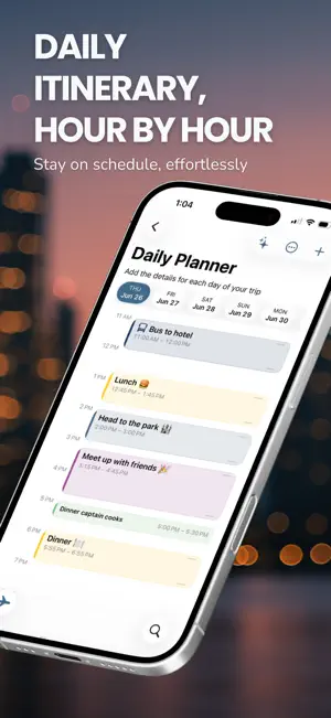 Pocket Trip Planner screenshot 2