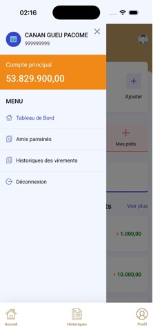 Emeli SA App screenshot