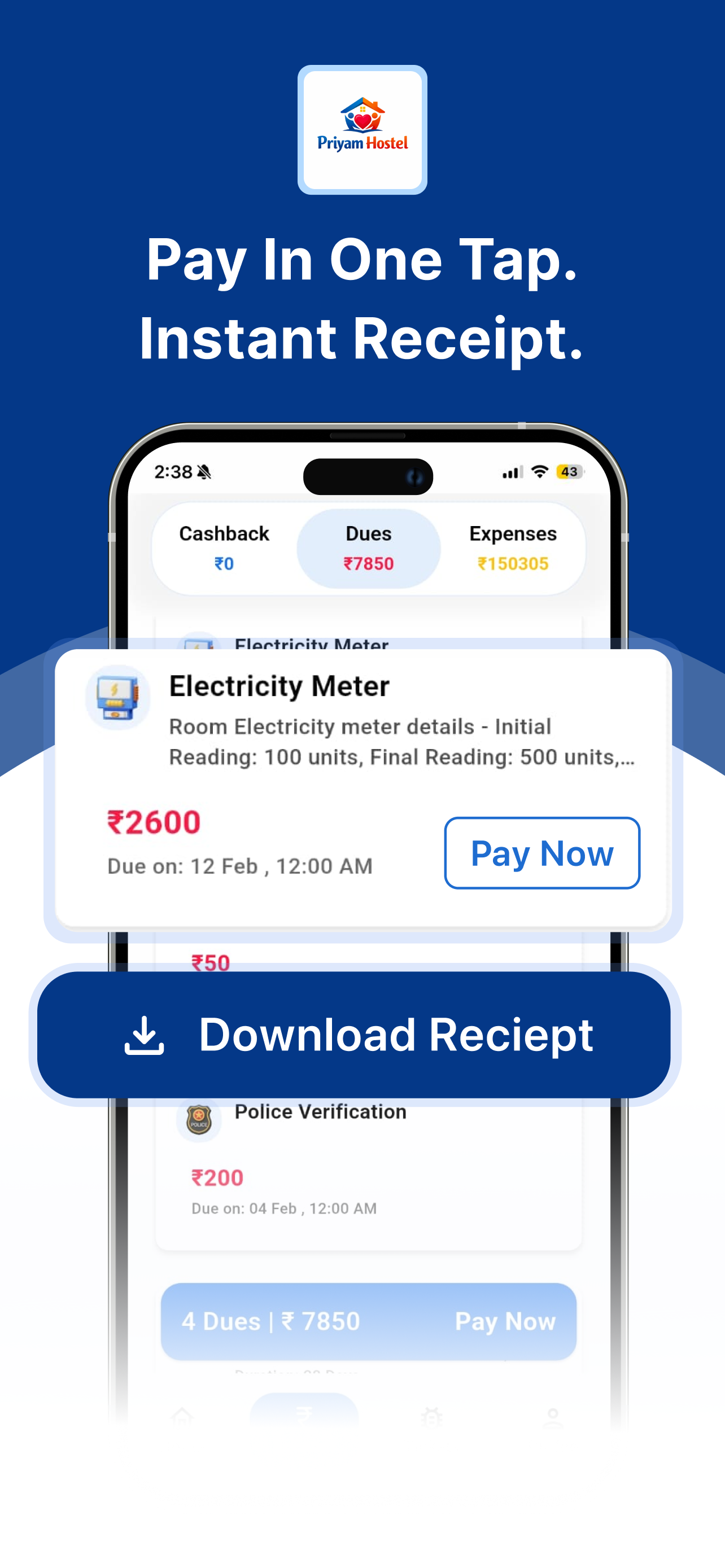 Priyam Hostel screenshot 3