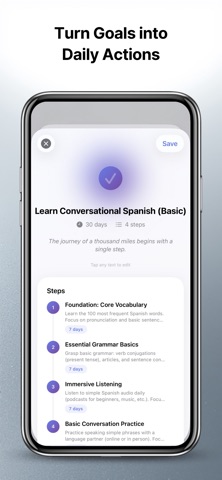 Time Management AI: Planner iPhone screenshot