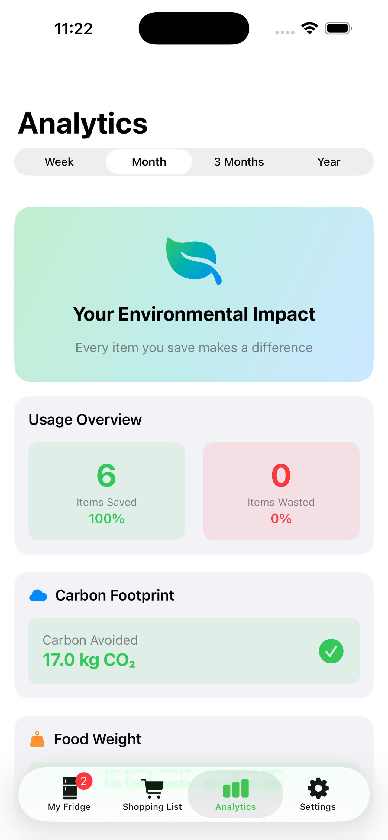 SmartFridge - Food Tracker screenshot 4