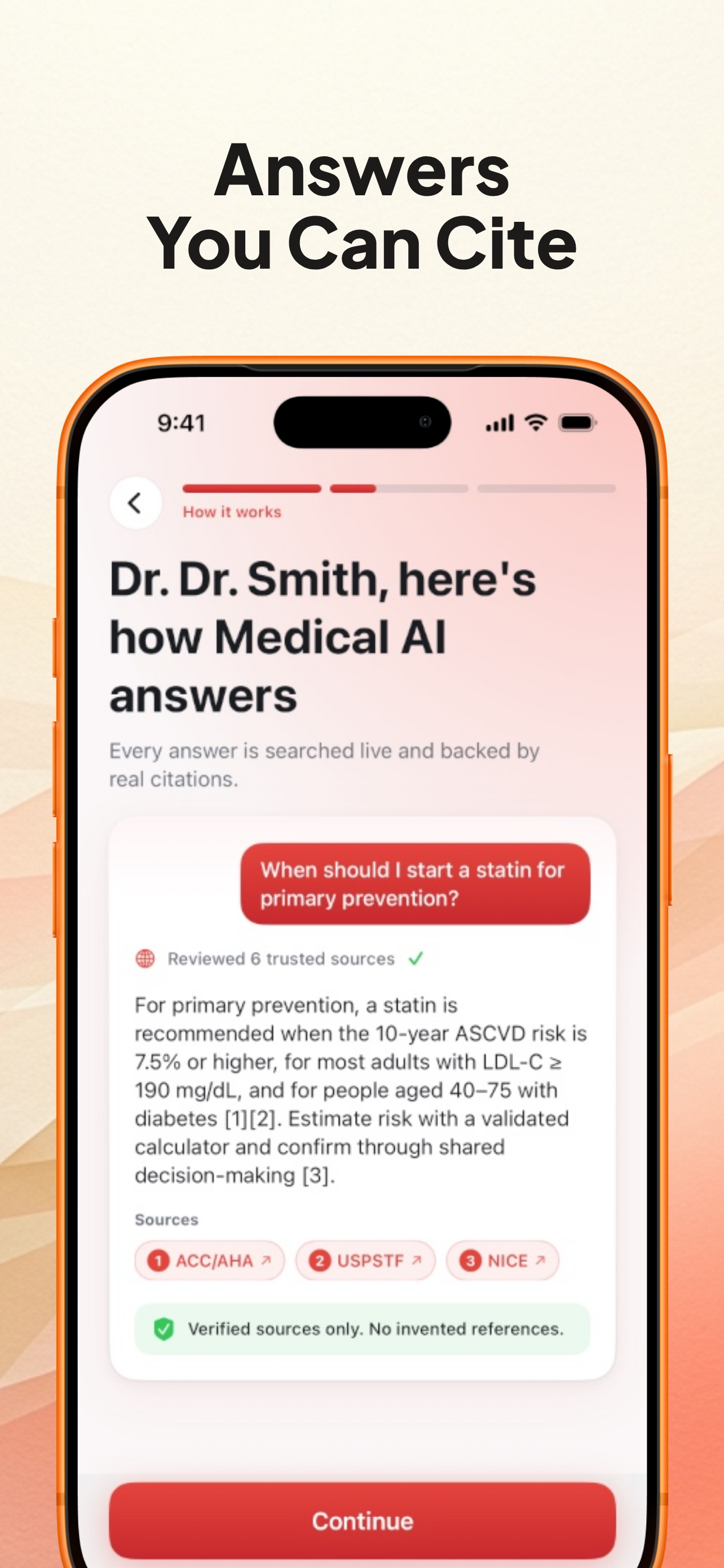 Medical AI: Clinical Answers screenshot 6