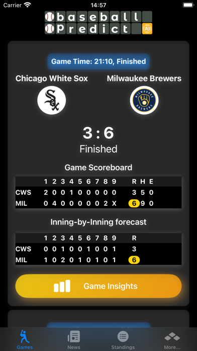 BaseballPredicts: Tips & Picks Screenshot