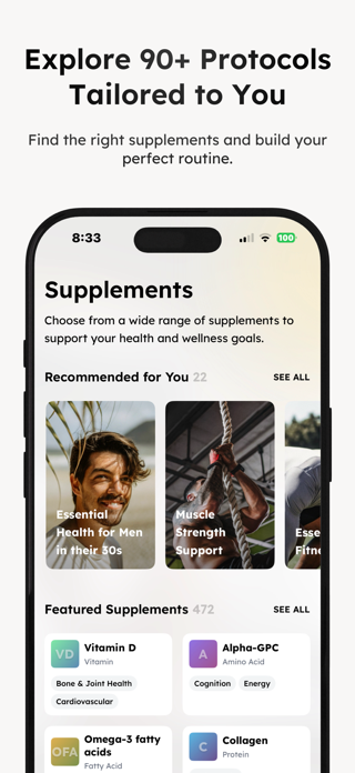SuppMate - Supplement Tracker Screenshot 2 of 7