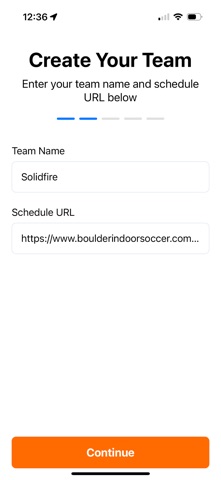 Team8 Sports Team Management screenshot
