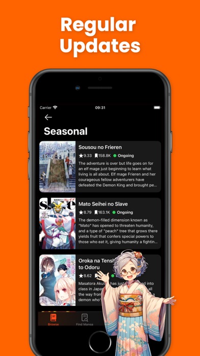 MangaGo Manga & Manhwa Reader Screenshot