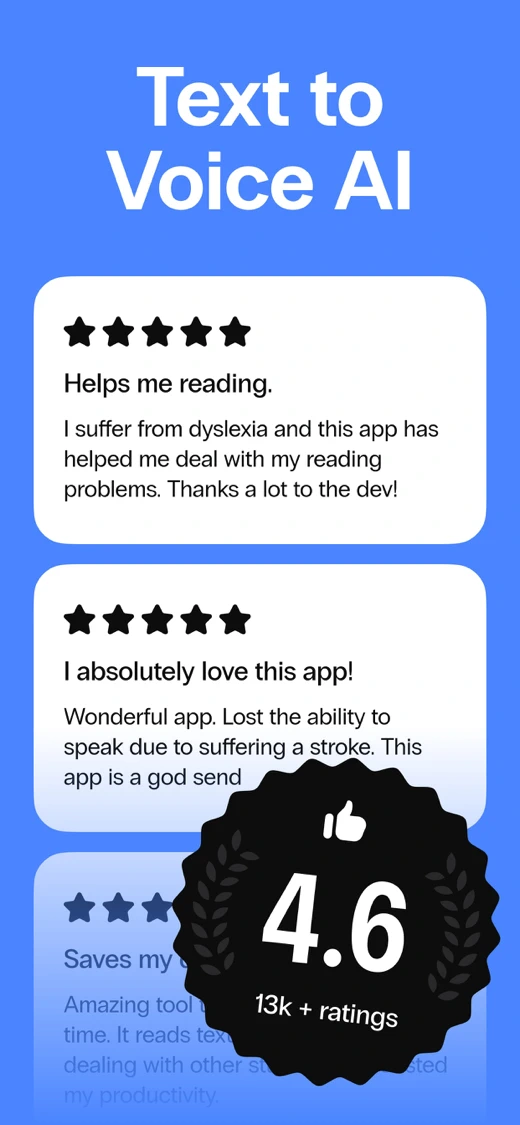 Speak4Me Text to Speech Reader screenshot 10