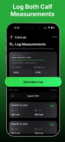 CalvLab: Calf Workout Planner Screenshot 4 of 9