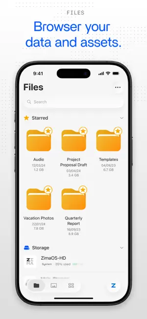 Zima Client screenshot 3