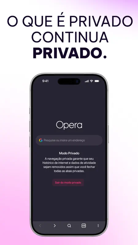 Opera Browser com VPN screenshot 6 of 8