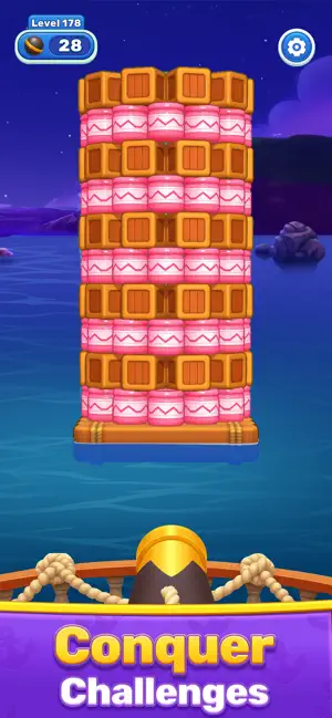 Ocean Block Shoot screenshot 2