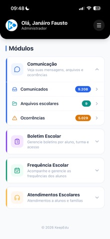KeepEdu Enterprise iPhone screenshot