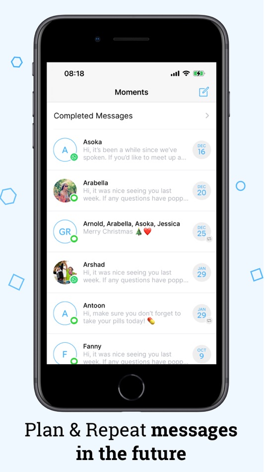 #4. Scheduled for Messages & WA (iOS) By: Scheduled B.V.