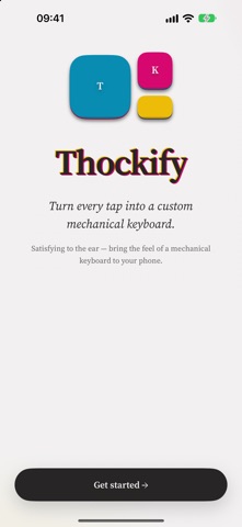 Thockify: Keeb ASMR Keyboard screenshot 1
