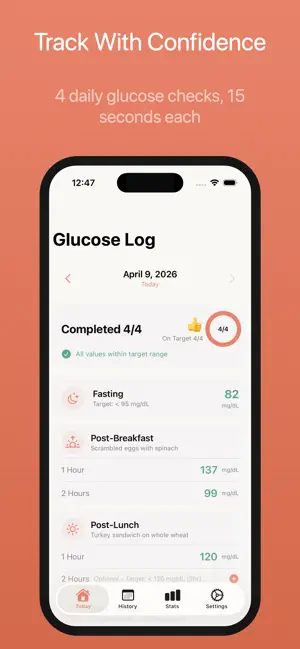 Glucose Tracker - GDM Diary screenshot 1
