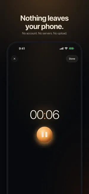 Interview: Voice to Transcript screenshot 1