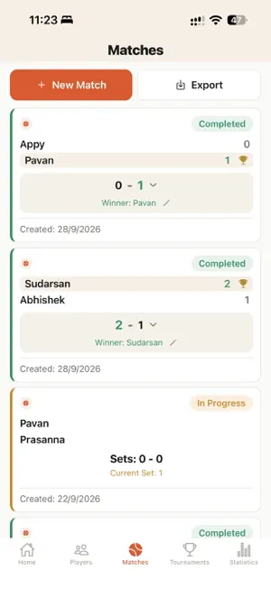 TT Scorer screenshot 3
