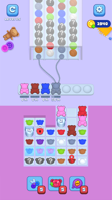 Knit Craze: Color Wool Sort Screenshot