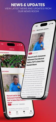 LOVEFMAPP iPhone screenshot
