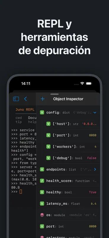IDE Python y Jupyter – Juno screenshot 8 of 8