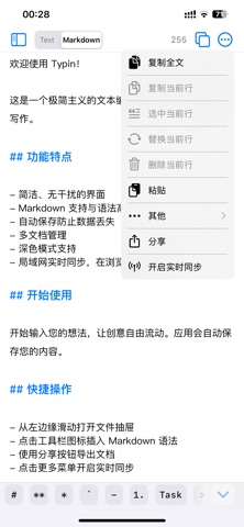 Typin - 极简输入应用 screenshot