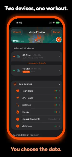 Fuse – Merge & Trim Workouts screenshot 3