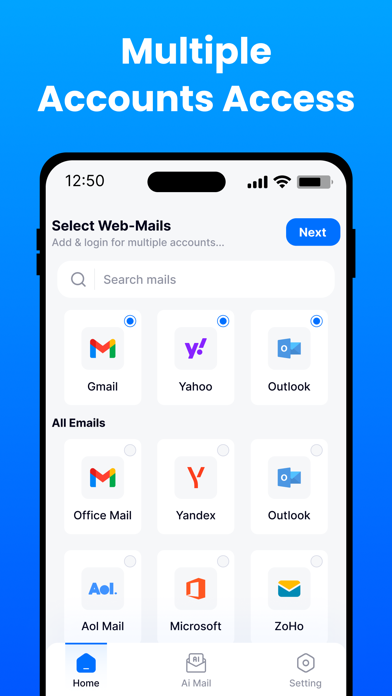 Ai Email: All Email Access Screenshot