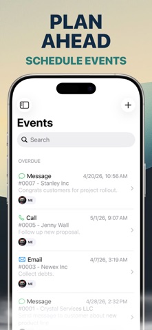 Contacts Agenda for Business iPhone screenshot