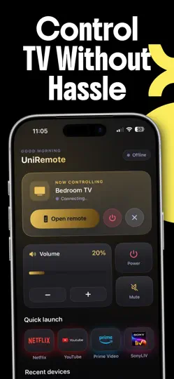 Скриншот Smart Remote – Universal TV на iPhone 5