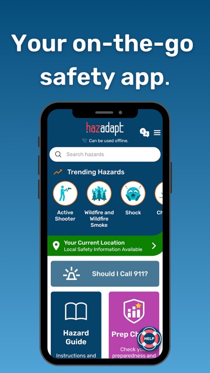 HazAdapt: Disaster Info & Help