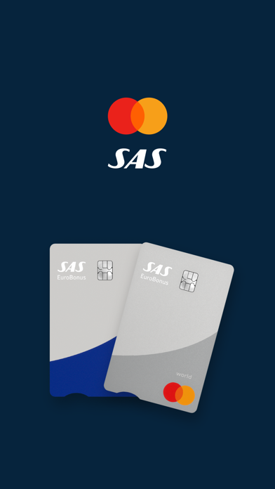 SAS EuroBonus World Mastercard Screenshot