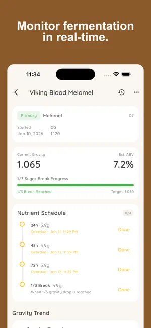 Mead Maker: Honey Wine Tracker screenshot 2