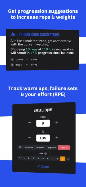 Gym Log Workout Tracker LEGEND screenshot 3