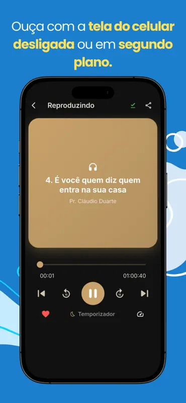 Bíblia Sagrada Estudos e Áudio screenshot 4 of 6