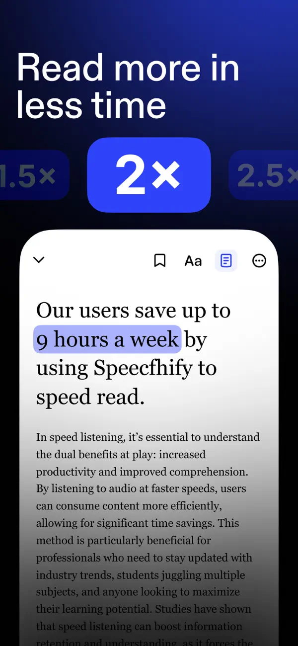 Speechify – Text to Speech PDF screenshot 4