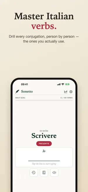 Sonetto: Learn Italian screenshot 1