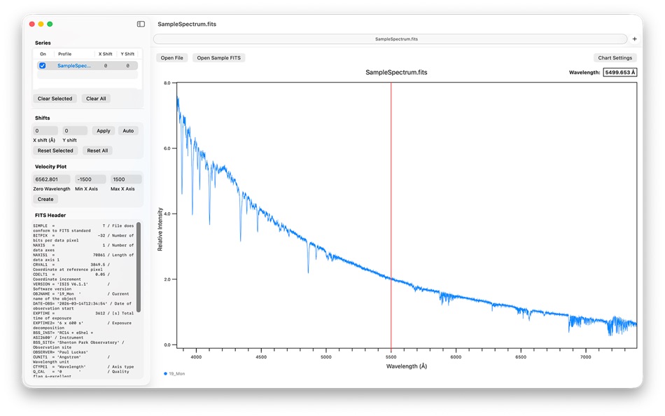 #1. SpectroPlot (macOS) By: Paul Luckas