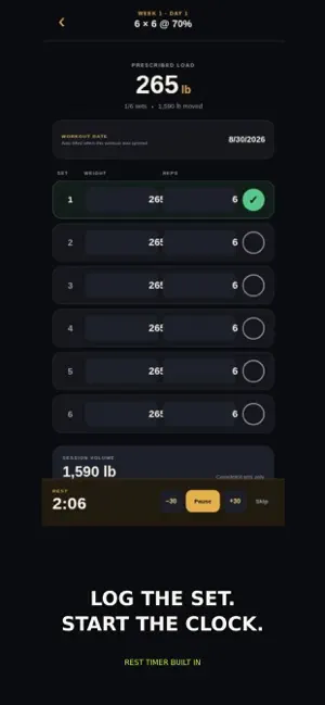 Smolov Bench screenshot 2