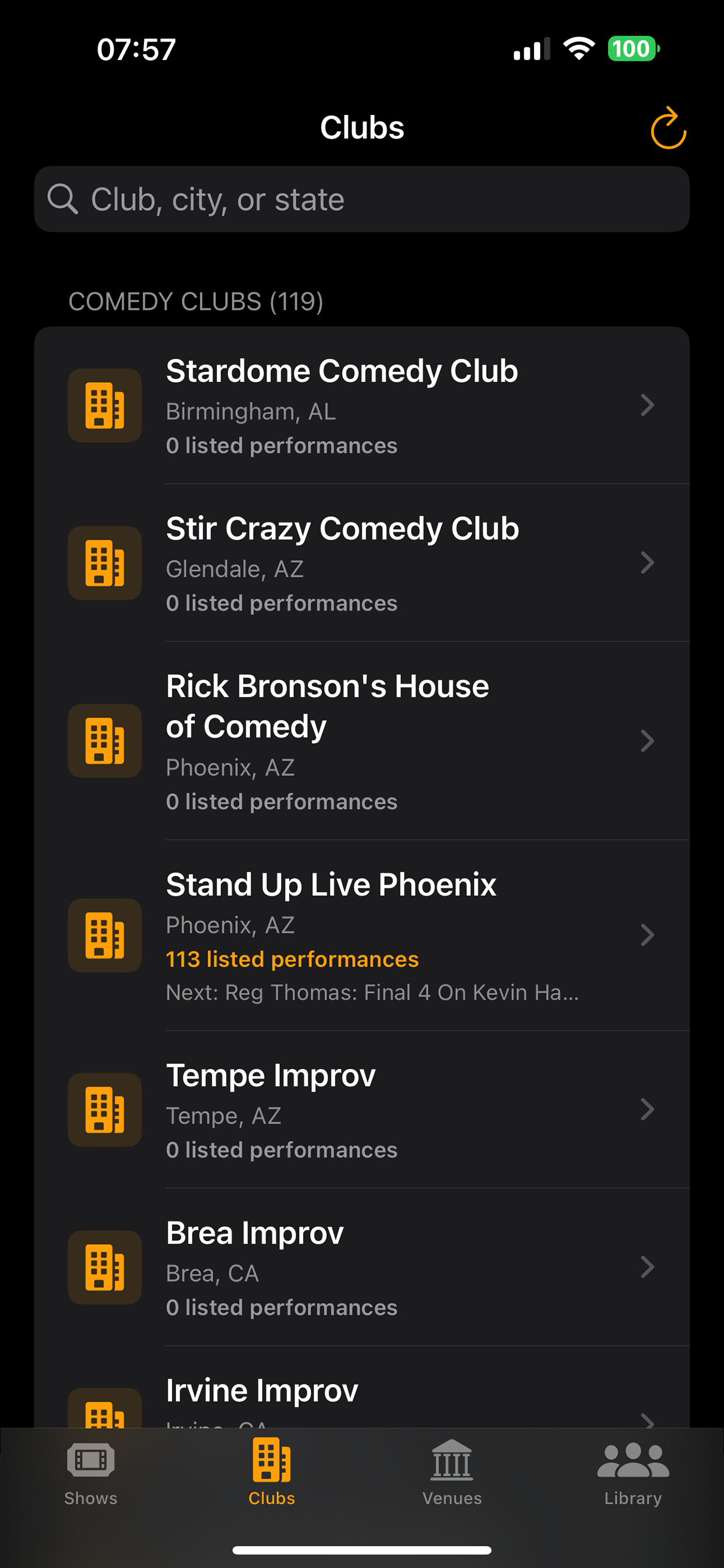Comedy Live NOW