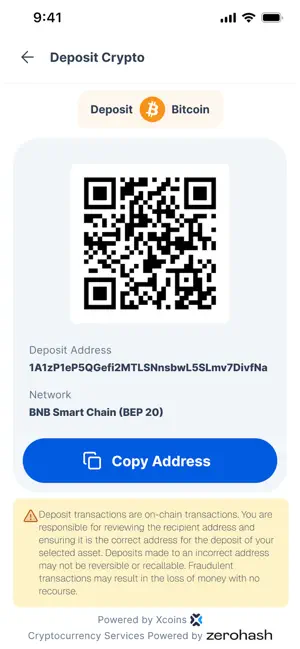 Xcoins.com: Buy & Sell Crypto screenshot 4