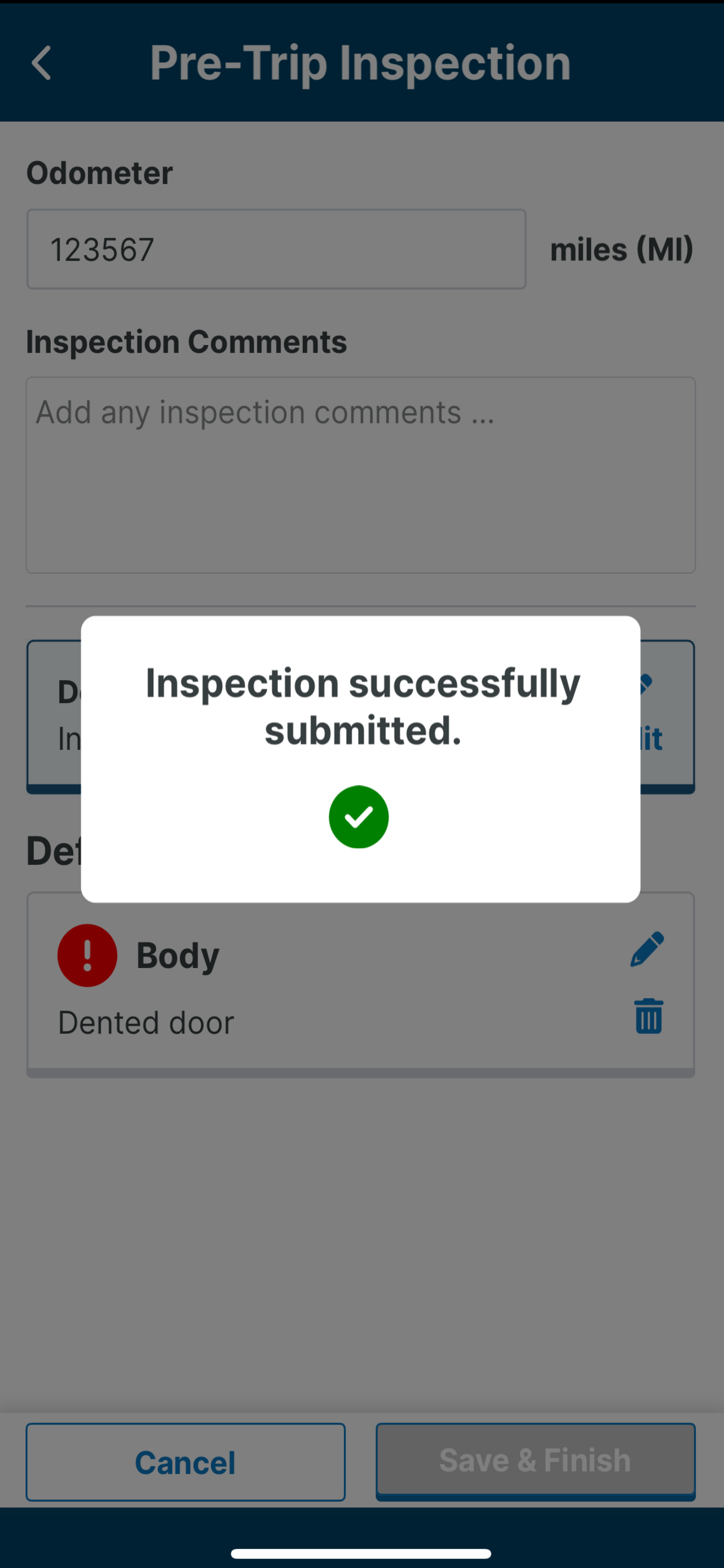 ENCOMPASS® DVIR screenshot 4