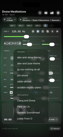 Drone Meditations のスクリーンショット