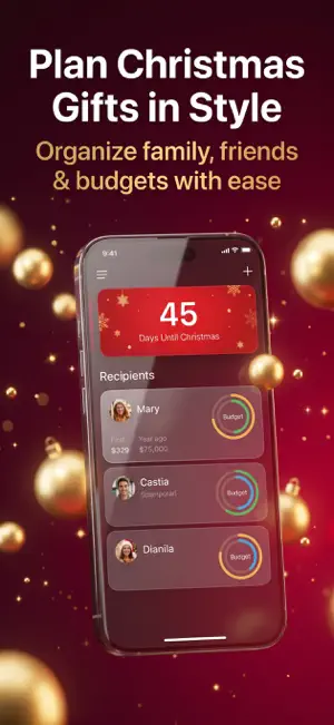 Christmas Gift List — Tracker screenshot 1