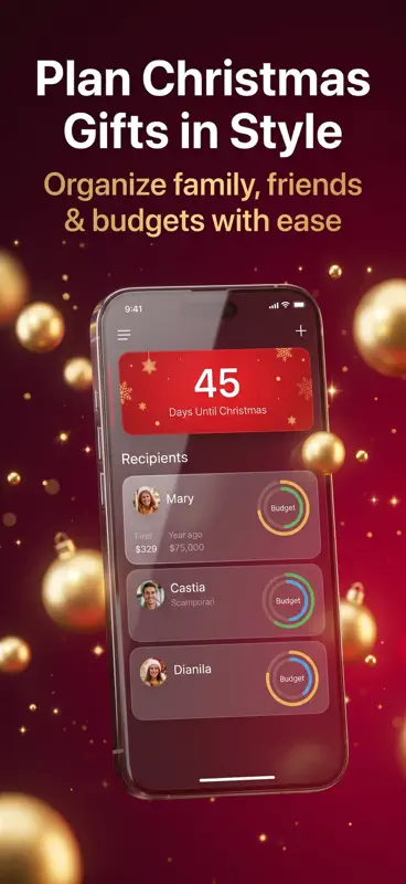 Christmas Gift List — Tracker screenshot 1 of 3