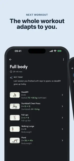Fersonal: Gym & Home Workouts screenshot 3
