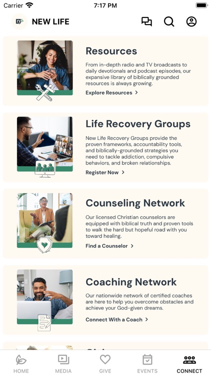 NEW LIFE MINISTRIES APP screenshot-3