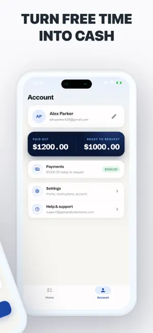 Amelia: Get Paid to Do Chores screenshot 3