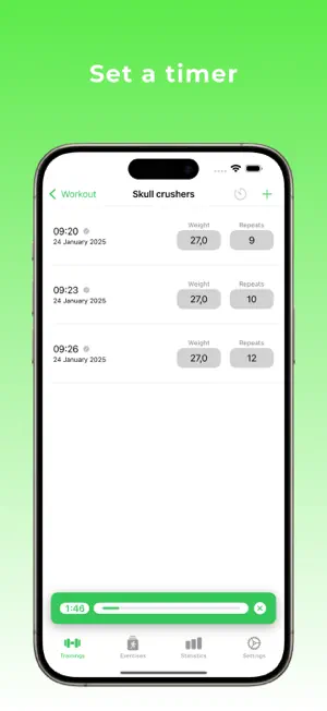 GymTrack: Workout Tracker screenshot 2